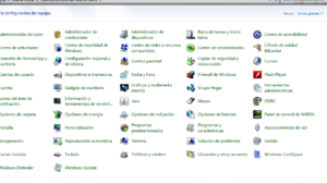 como abrir panel de control desde simbolo de sistema en windows 7