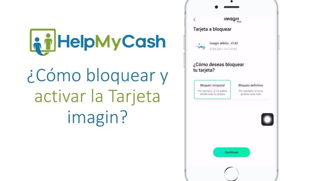 como activar tu tarjeta imagin a traves de la app movil