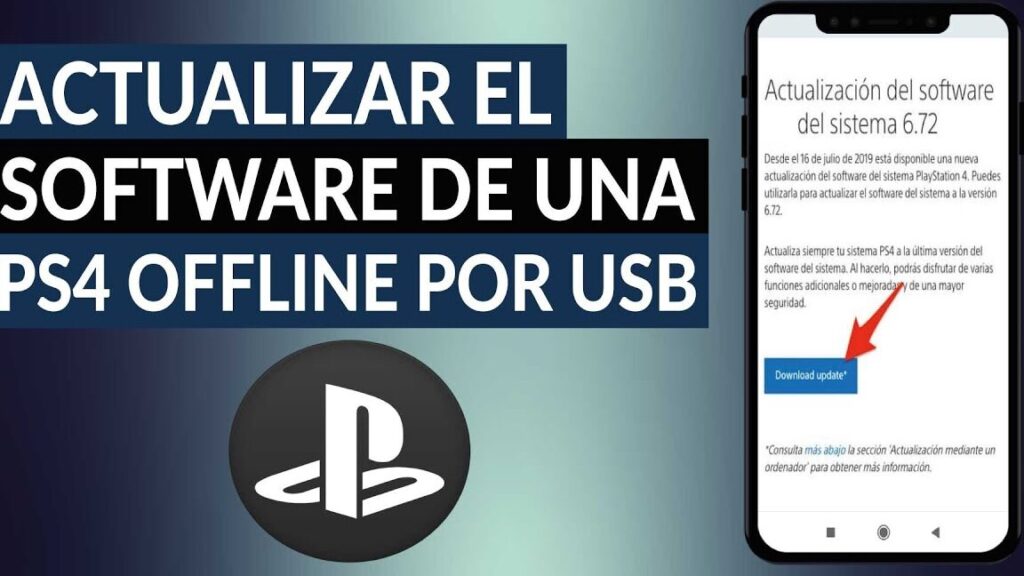 como actualizar ps4 a la ultima version paso a paso