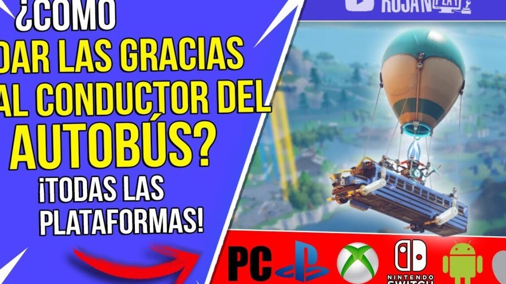 como agradecer al conductor en fortnite pc en espanol