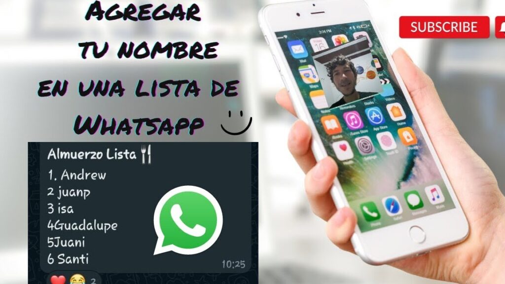 como agregar tu nombre a una lista de whatsapp en pocos pasos