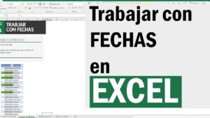 como automatizar fechas en excel en tan solo 3 pasos