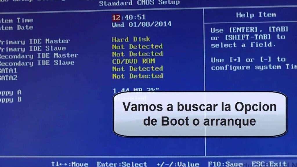 como cambiar orden de arranque en toshiba satellite en 6 pasos