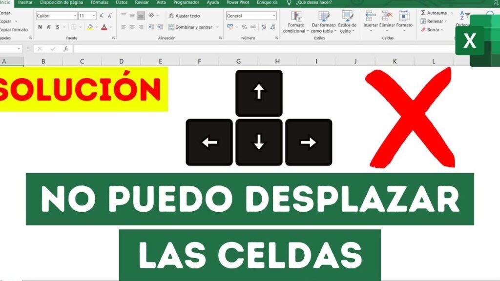 como configurar teclas de desplazamiento en el teclado