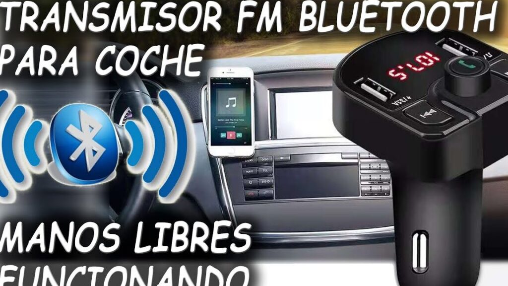 como configurar un transmisor fm bluetooth en el coche