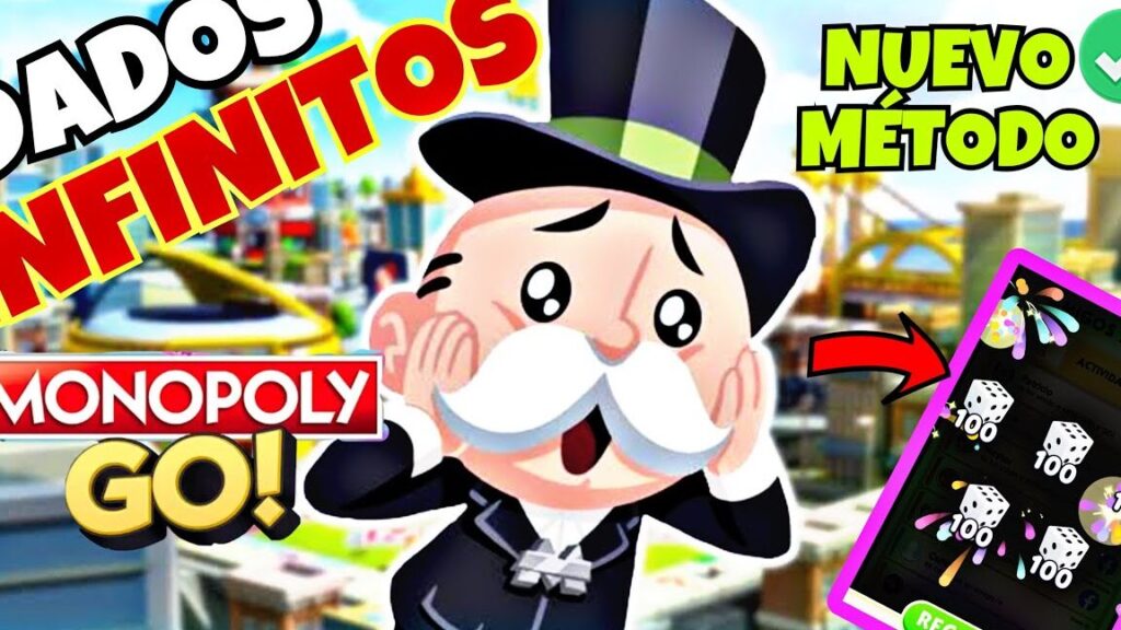 como conseguir dados infinitos en monopoly go