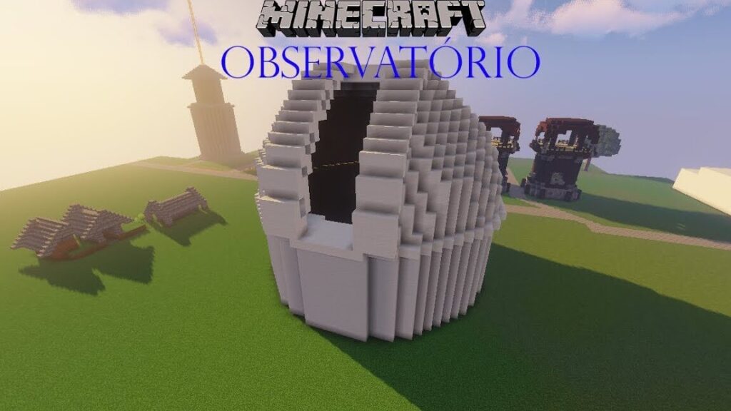 como construir un observatorio en minecraft