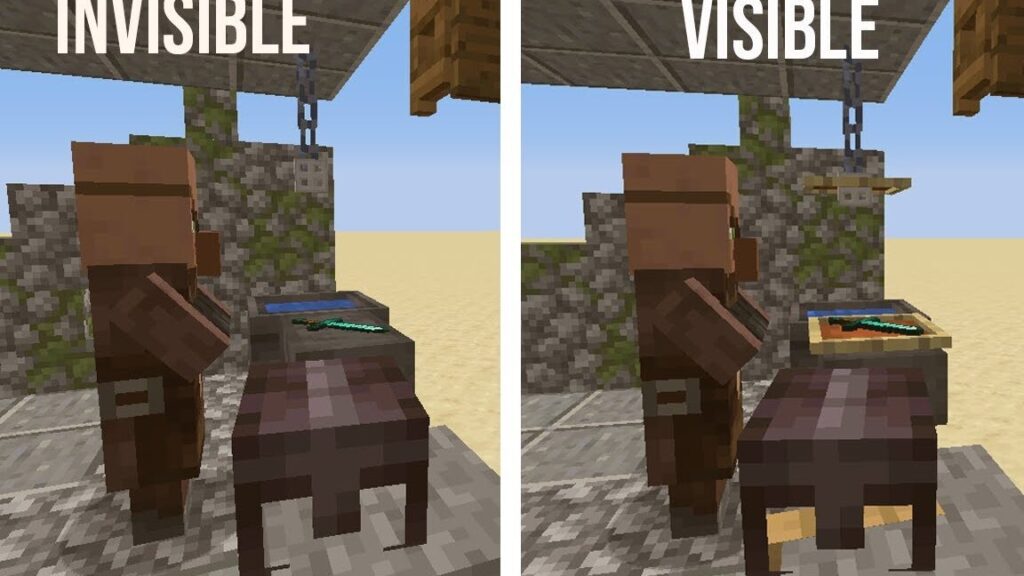 como crear un marco invisible en minecraft facilmente