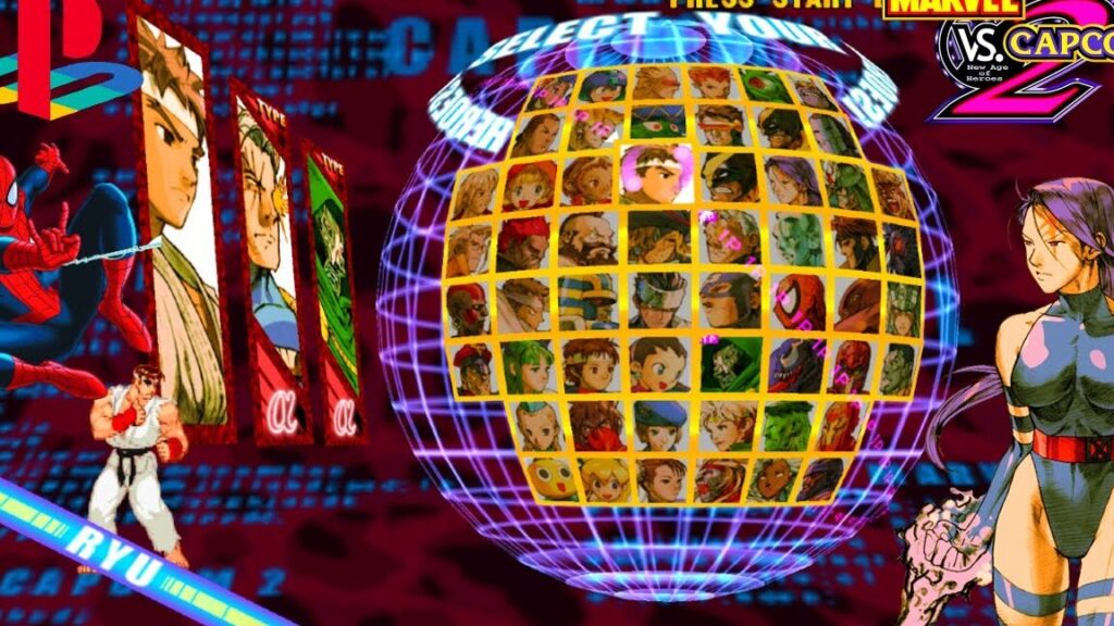 como desbloquear personajes ocultos en marvel vs capcom de dreamcast