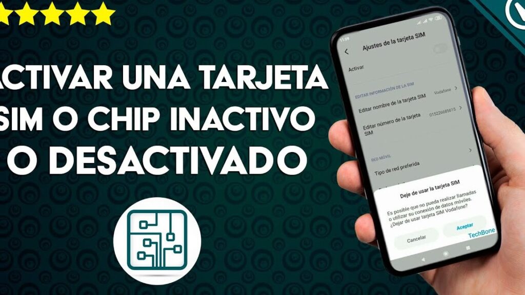 como puedo activar un chip que ha sido desactivado