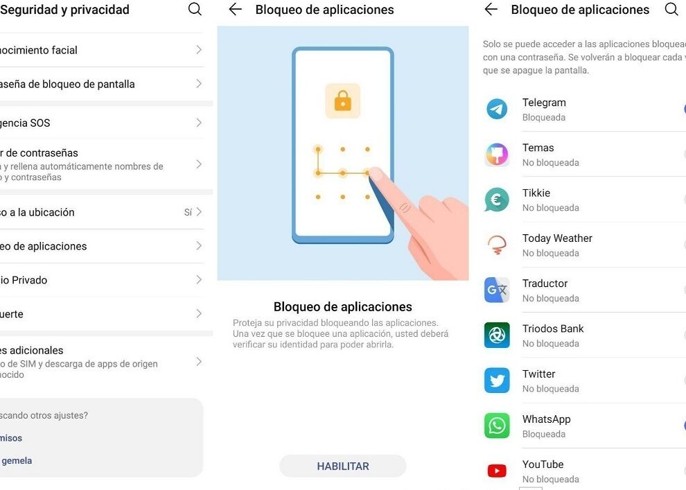 como puedo bloquear aplicaciones en mi samsung galaxy a31