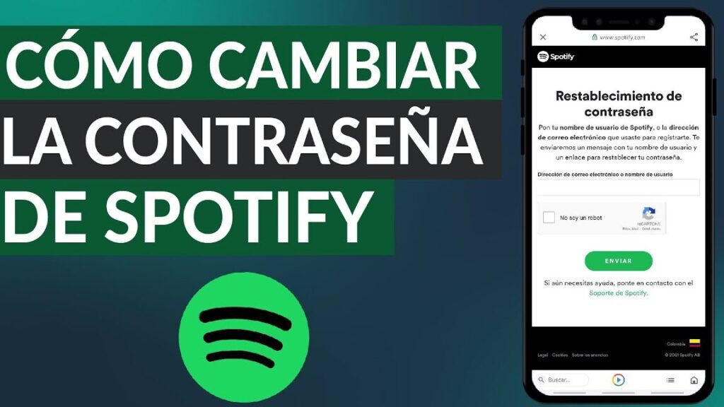 como puedo cambiar mi contrasena de spotify de forma sencilla