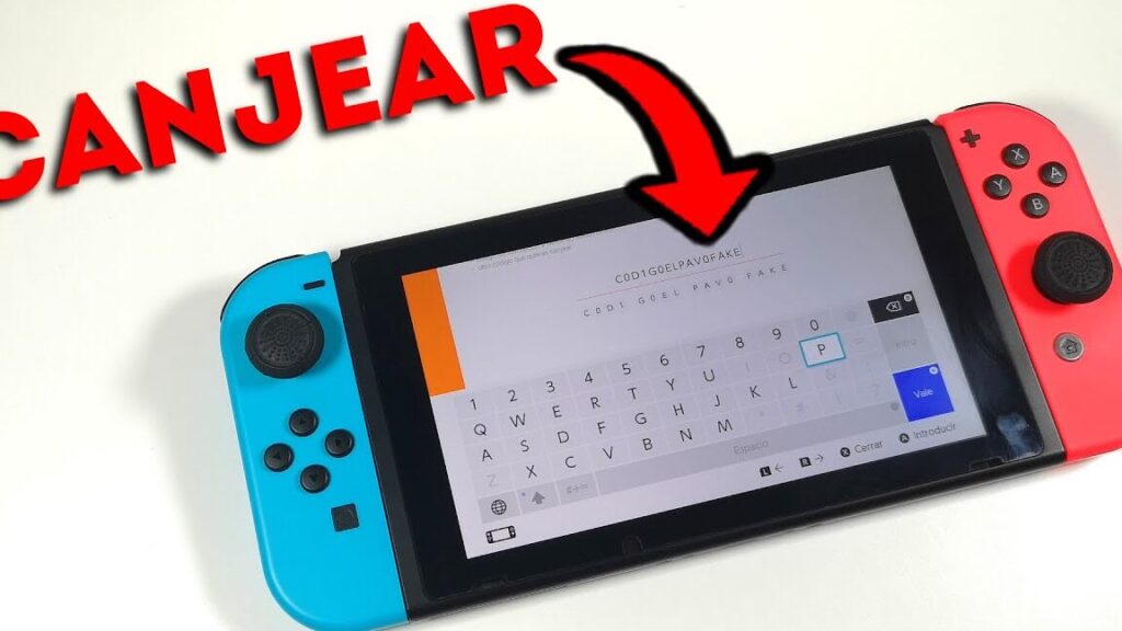 como puedo canjear un codigo en la nintendo switch