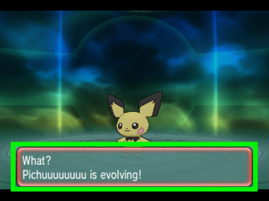 como puedo evolucionar a pichu en pokemon luna