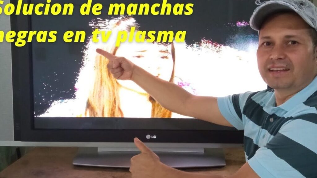 como quitar manchas negras en pantalla led de tv