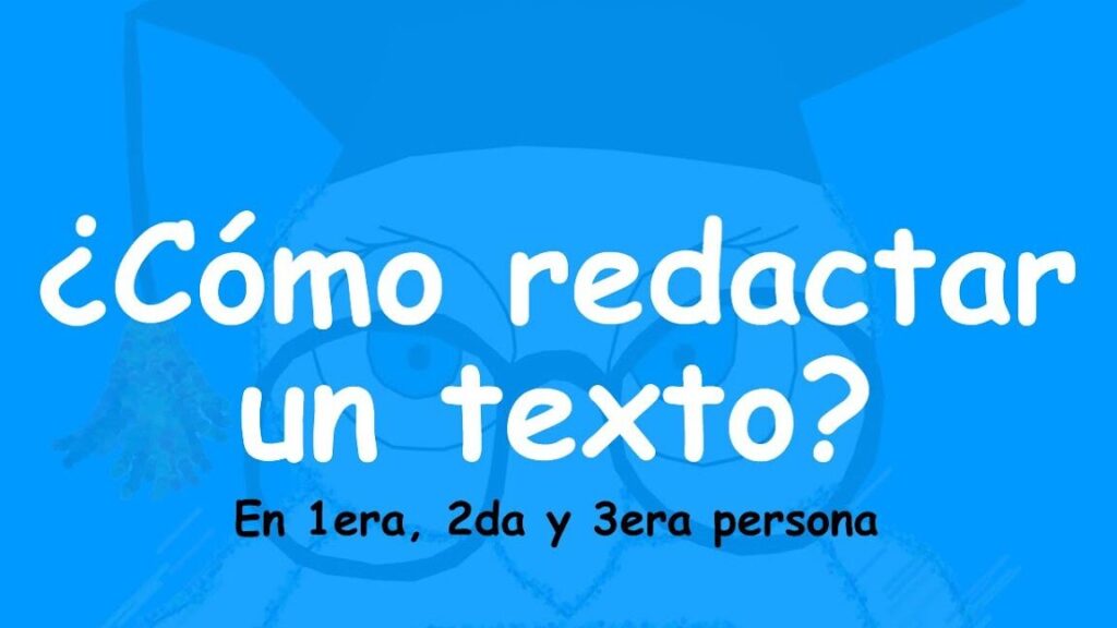 como redactar una tesis en tercera persona de forma efectiva