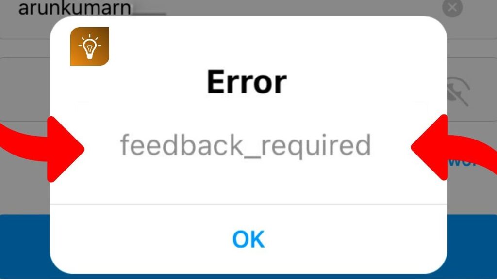 como resolver feedback required al iniciar sesion en instagram