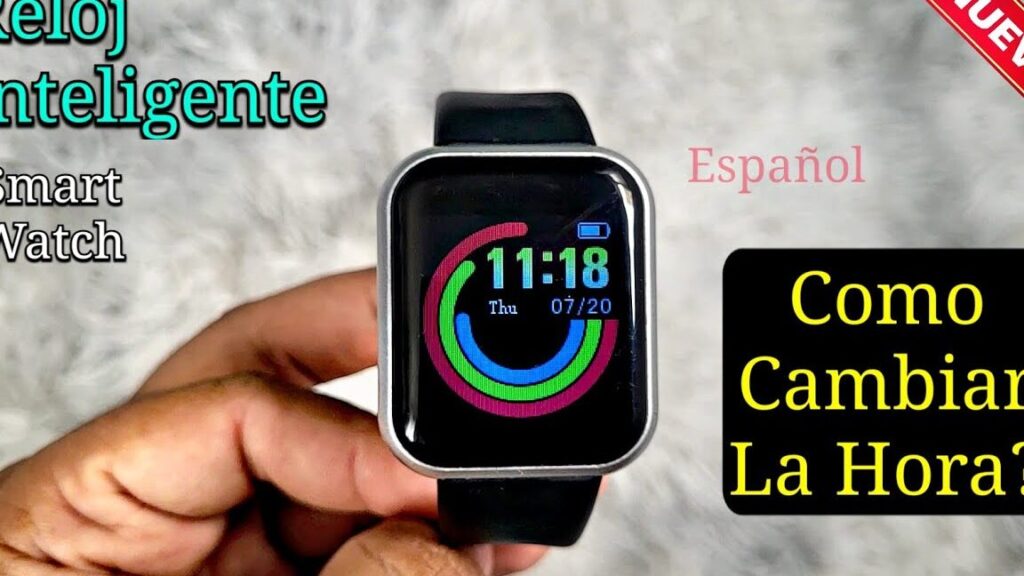 como se ajusta la hora en un smartwatch chino