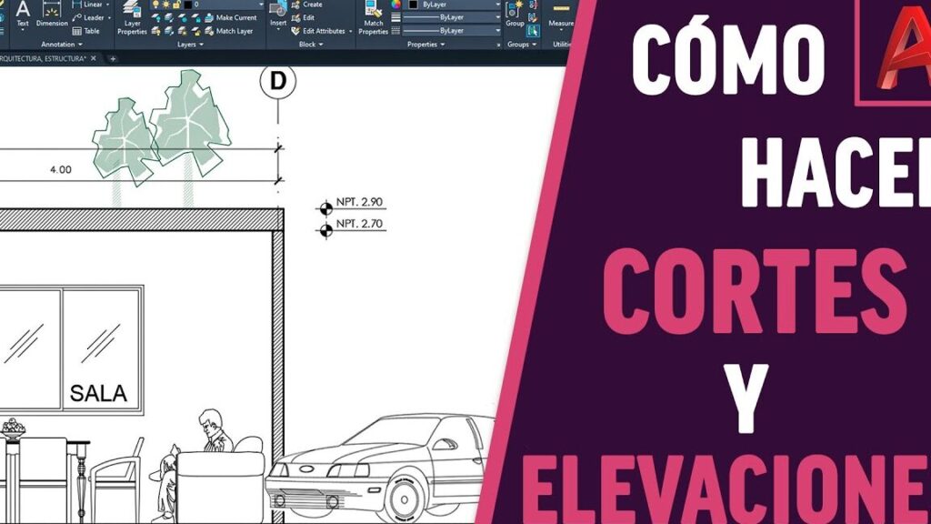 como se puede crear una linea de corte exacta en autocad