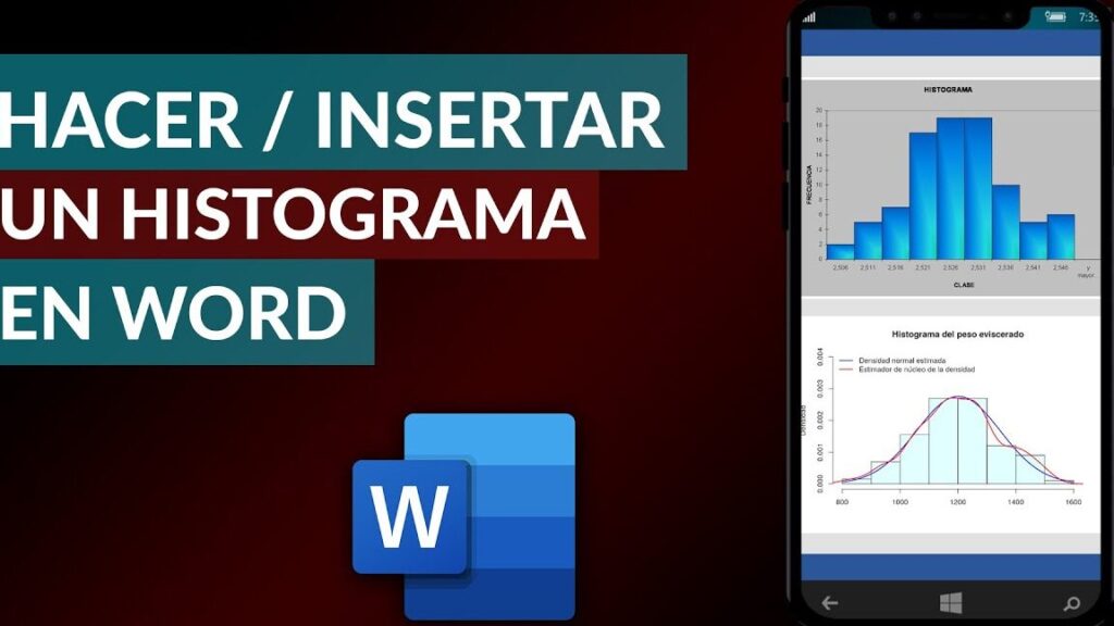 como se puede hacer un histograma en microsoft word