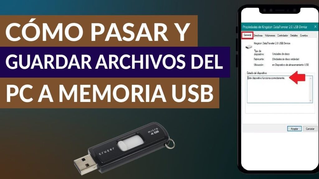 como transferir un video a una memoria usb en 4 pasos