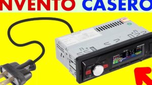 conecta tu autoestereo en casa facilmente en 4 pasos