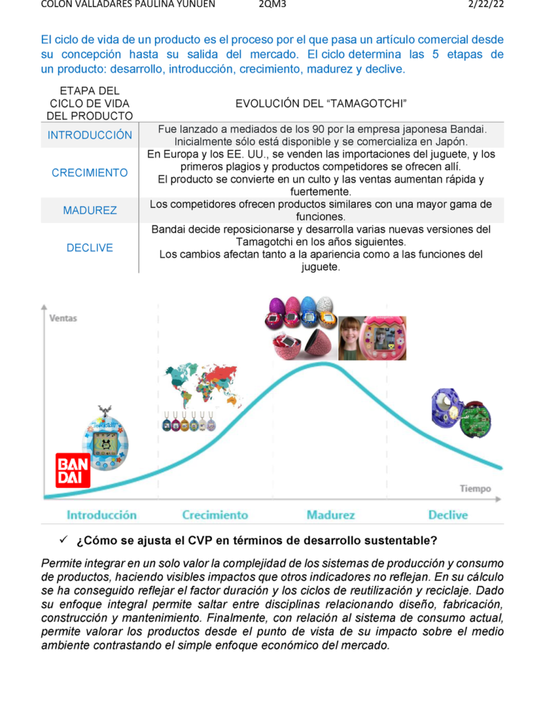 cual es el proceso de desarrollo de un tamagotchi