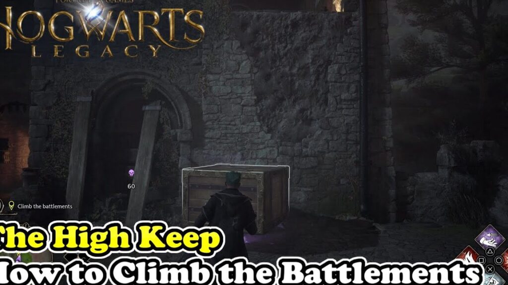 cual es la tecnica adecuada para escalar las almenas en high keep