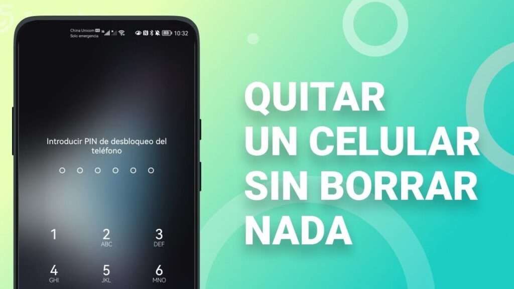 desbloquear celular con huella sin borrar informacion