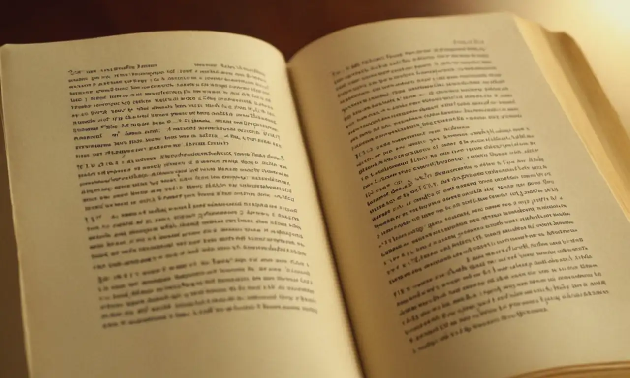 Un libro abierto a una página con notas y ejemplos sobre la estructura de la antítesis en la literatura.