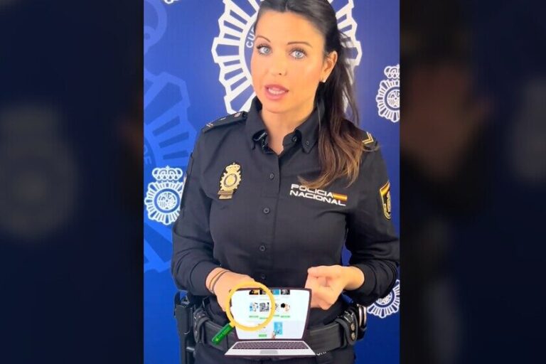 Aviso De La Policia Nacional Sobre Compras En Internet Y Su Icono