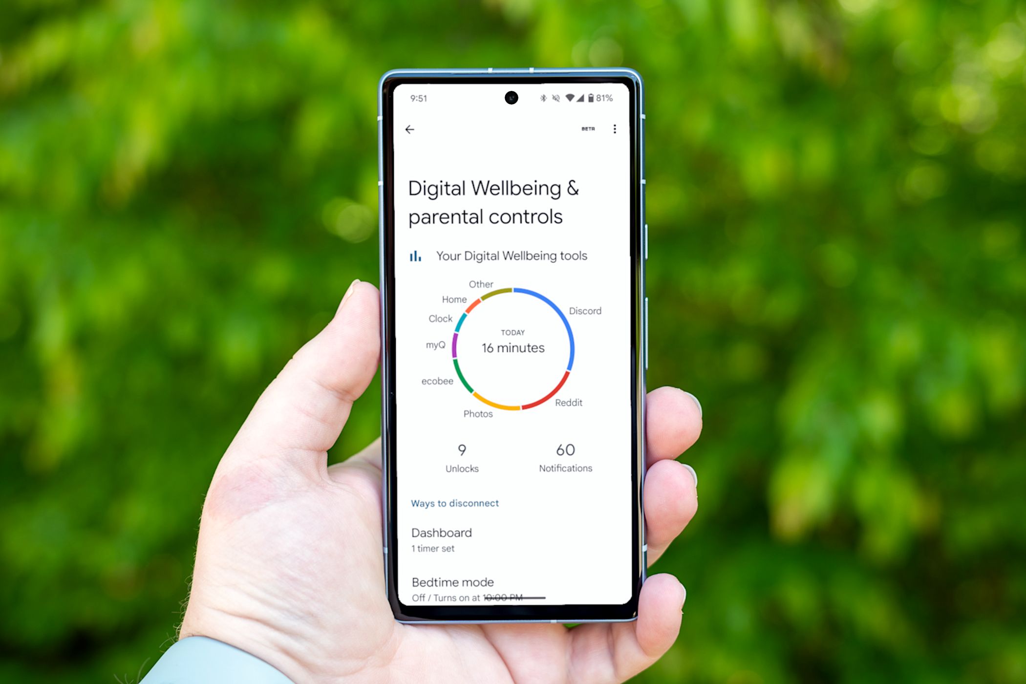 Cómo comprobar el tiempo de pantalla en Google Pixel y Samsung
