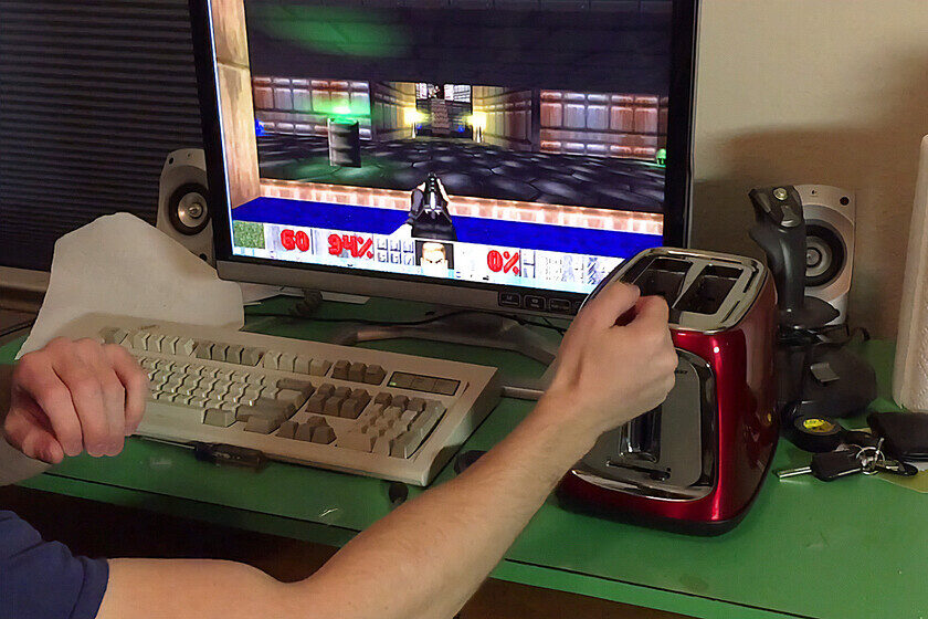 Consola Que No Puede Ejecutar Doom A Pesar De Las Modificaciones