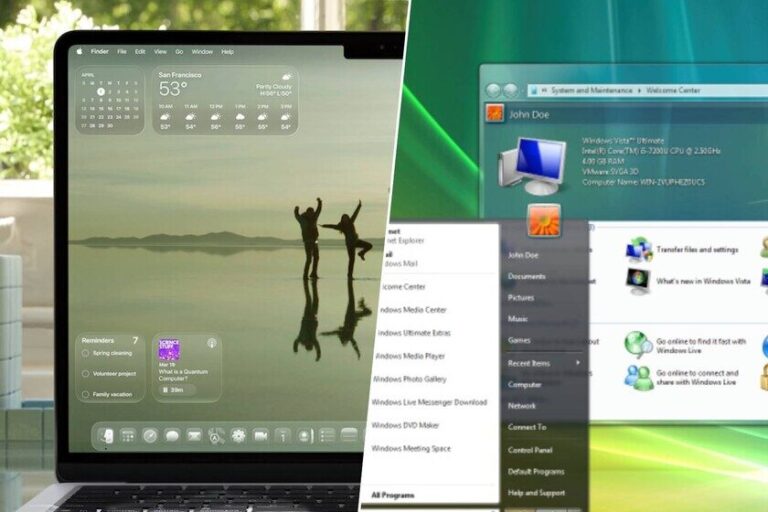 El Nuevo Diseno De Apple No Es Original Windows Lo Tuvo En 2007