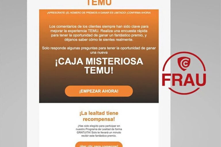 Expertos En Ciberseguridad De Cataluna Alertan Sobre Estafa De Temu