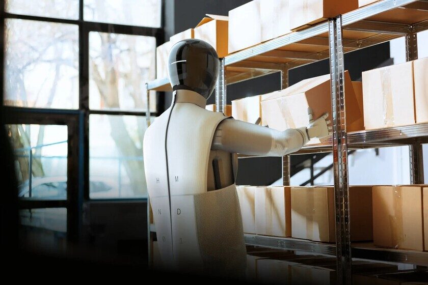 Hmnd 01 El Robot Humanoide Ingles Que Cambia De Ropa