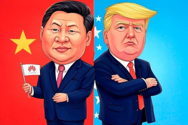 Huawei Lidera La Guerra De Aranceles Entre Eeuu Y China