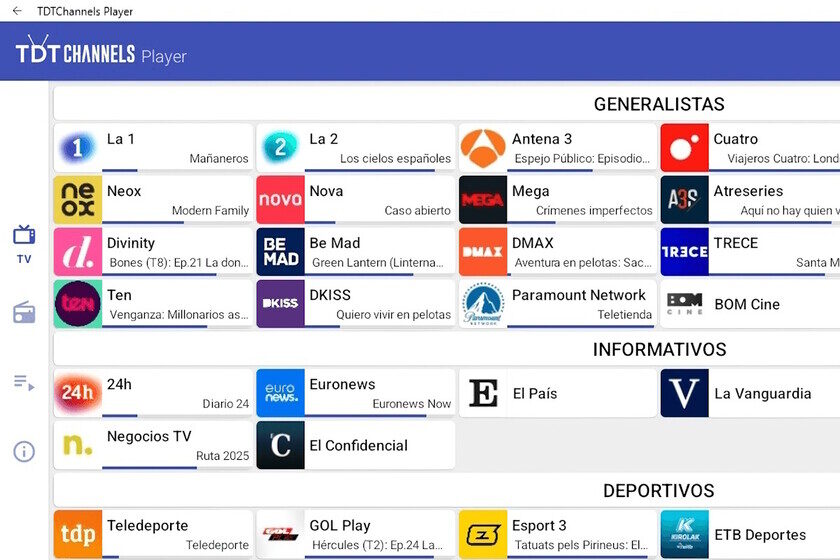 Instala Tdtchannels Player En Windows 10 Y 11 Para Ver Tdt