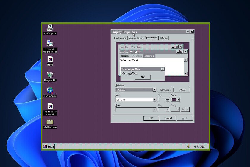 La Personalizacion En Versiones Antiguas De Windows Que Extranamos