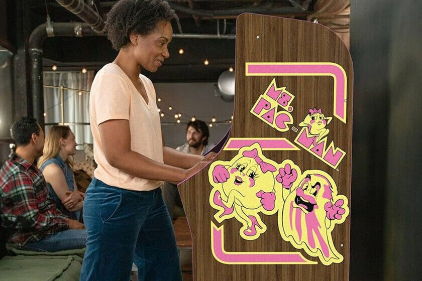 Maquina Recreativa De Pac Man Como Pieza De Coleccion Unica