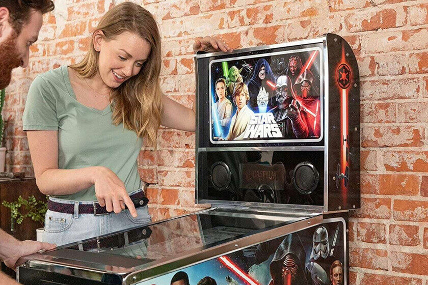 Maquina Recreativa Star Wars 10 Juegos Y Pinball Para Casa