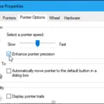 Precisión del puntero del mouse: Mejora en Windows 10