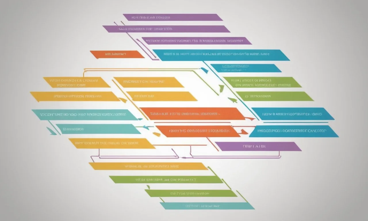 Un diagrama o ilustración que muestra la estructura de una frase con palabras y frases resaltadas.