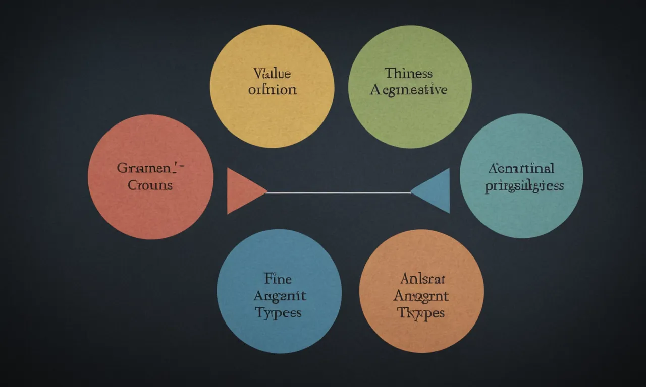 Un diagrama que ilustra la clasificación y características de los tipos de argumentos con valores y principios universales.