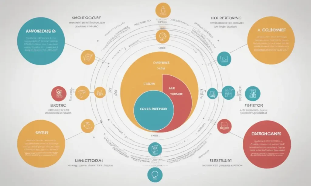 Un diagrama o gráfico que ilustra diferentes tipos de argumentos.