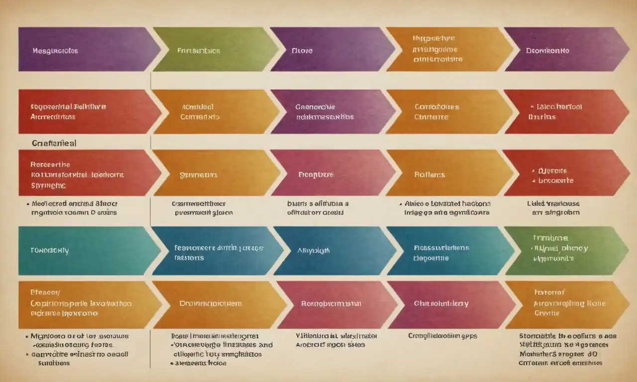 Un diagrama que ilustra la clasificación de los tipos de argumentos y sus características clave.