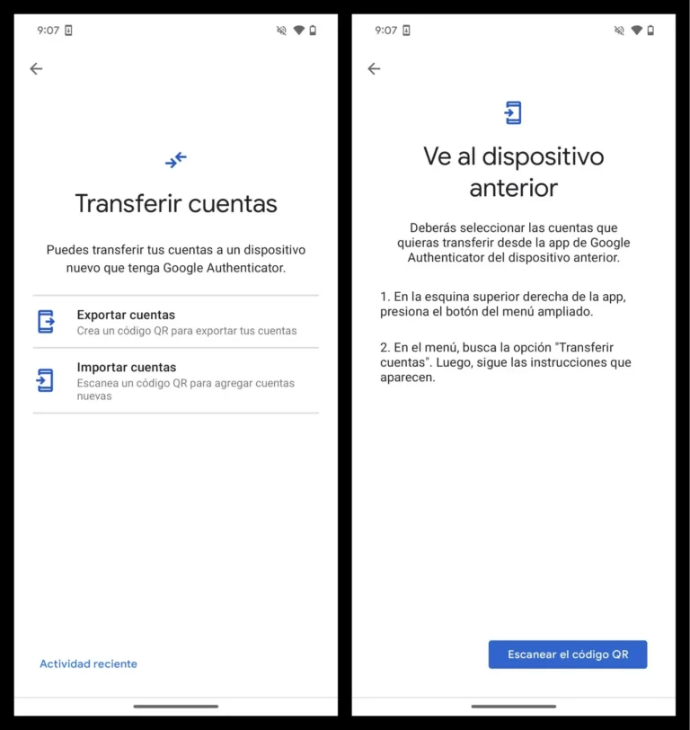 Transferir Codigos De Google Authenticator Al Cambiar De Movil
