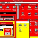 Windows 3.1 y los colores chillones ¿una broma de su creadora?